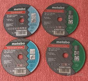 4 Dischi x miniflex 76mm  Metabo Professionali