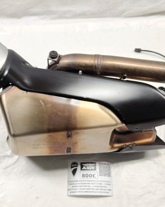 CATALIZZATORE SILENZIATORE CON IL COLLETORE PER DU