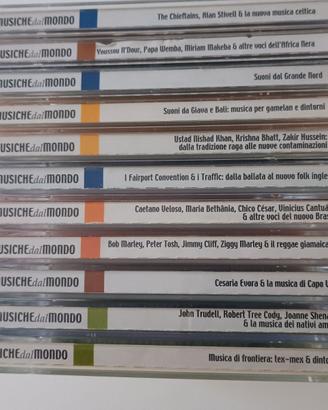raccolta cd musica etnica