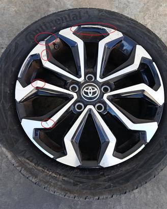 CERCHIO IN LEGA TOYOTA Yaris Cross Serie 17X7JET50