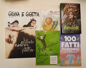 Lotto 6 libri bambini ragazzi Tessaro Burrasca...