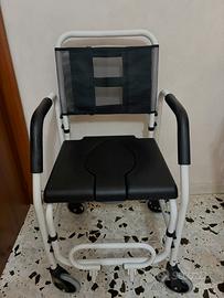 Sedia Mopedia Moretti WC e Doccia con Ruote -