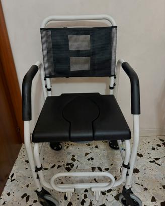 Sedia Mopedia Moretti WC e Doccia con Ruote -