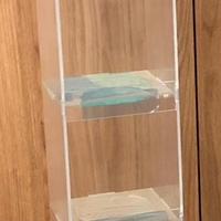 Espositore plexiglass porta oggetti