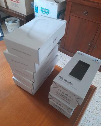 Antenne Ponte Wifi Ubiquiti ed adattatori PoE
