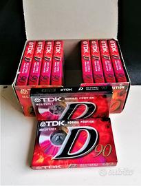 10 Musicassette TDK D90