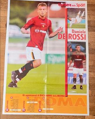 DANIELE DE ROSSI Roma 2004 POSTER calciatori Sport
