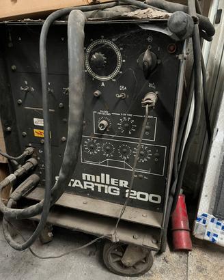 Saldatrice a tig miller staring 200