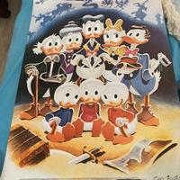 WALT DISNEY, serigrafia di Carl Barks originale,