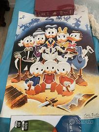 WALT DISNEY, serigrafia di Carl Barks originale,