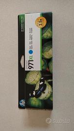 Toner HP 971XL cartuccia originale col. CIANO