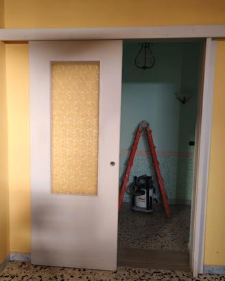 PORTA SCORREVOLE  CON VETRO