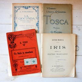 LIBRETTI D'OPERA RICORDI