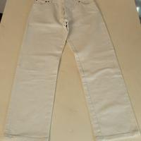 Pantalone Jeans Daniele Alessandrini Panna 52