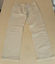 Pantalone Jeans Daniele Alessandrini Panna 52