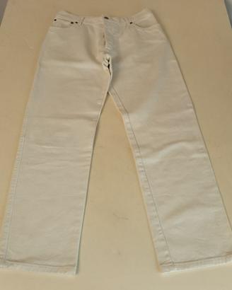 Pantalone Jeans Daniele Alessandrini Panna 52