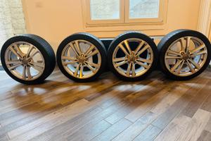 Cerchi Audi A3 18” originali + gomme Bridgestone