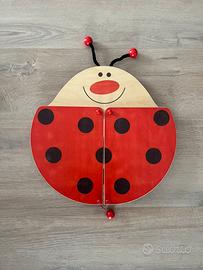 Specchio a coccinella per bambini