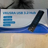 Presa multi USB Hub 8 + 3 mini USB