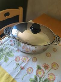 pentola ovale acciaio 18/10