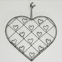 Cornice portafoto a cuore in ferro 🖤