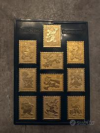 Francobolli topolino in metallo - Da collezione