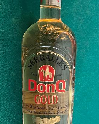 Rum Don Q Gold Serrallés  Puerto Rican Rum 1L