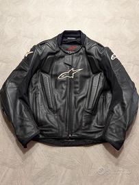Giacca Moto Pelle Alpinestars RC-1 Taglia 52