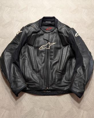 Giacca Moto Pelle Alpinestars RC-1 Taglia 52