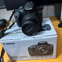 Fotocamera Reflex eos 2000D