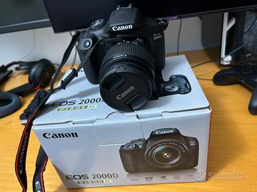 Fotocamera Reflex eos 2000D