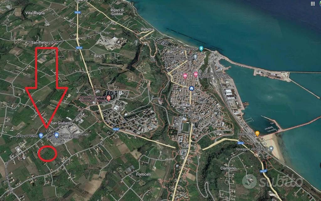 Terreno di 11690 m² a Ortona - Vista 2