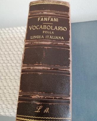 vocabolario della lingua italiana del 1913Fanfani 