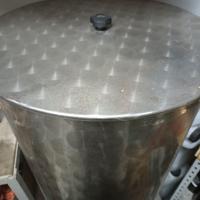 Cisterna in acciaio inox da 200 litri