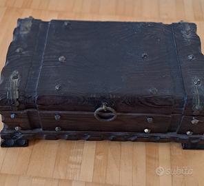 scatola legno vintage