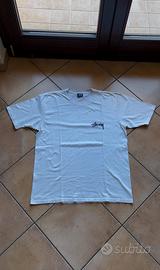 Stüssy Skate Tee White Vintage/Y2K baggy- taglia M