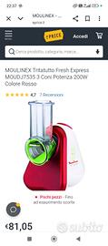 grattugia tritatutto Moulinex nuovo 