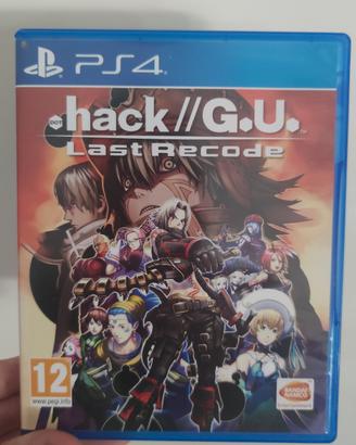 Hack g. u. Last recode ps4