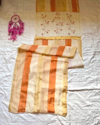 Tende portafinestra arancione/giallo | 229 x 59 cm