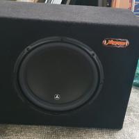 Subwoofer Jl Audio 12w3v3-2 con cassa chiusa