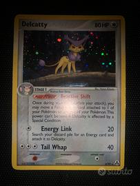 Card Pokémon Delcatty Holo  Eng 4/92 Legend Maker