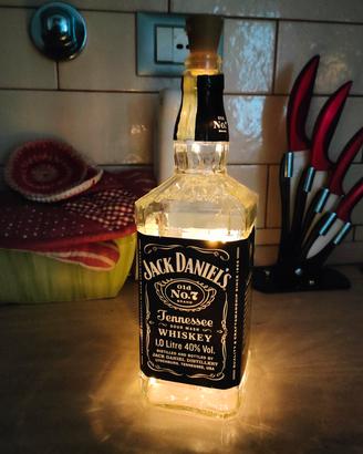 Bottiglia Lampada Jack Daniel's Solare