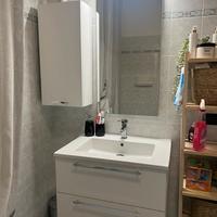 Mobile bagno ceramica completo+specchio