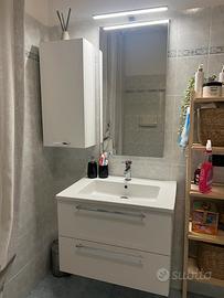 Mobile bagno ceramica completo+specchio