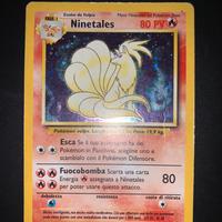 Carta pokemon Ninetales set base 12/102 italiana