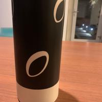 vaso bianco e nero altezza 23 cm