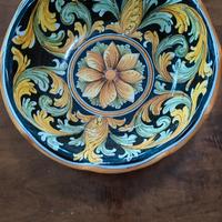 alzata in ceramica di caltagirone