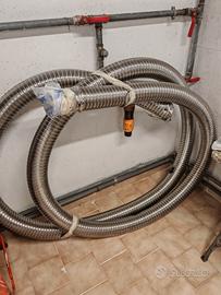 tubo inox canna fumaria