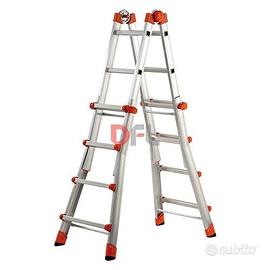 Scala alluminio Peppina 4 + 5