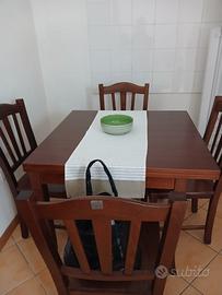 tavolo e sedie